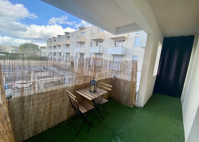 La Coquille: Bright, Cozy, 3 Min From Parc Expo Appartement *